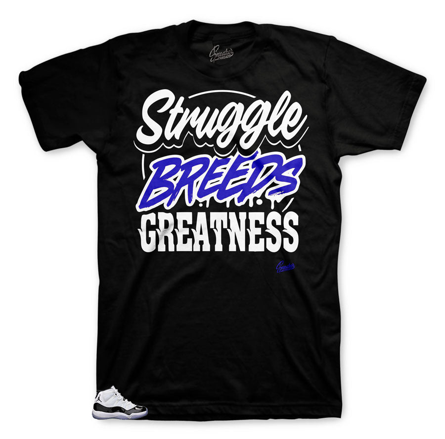 Retro 11 Concord Struggle Breeds Shirt