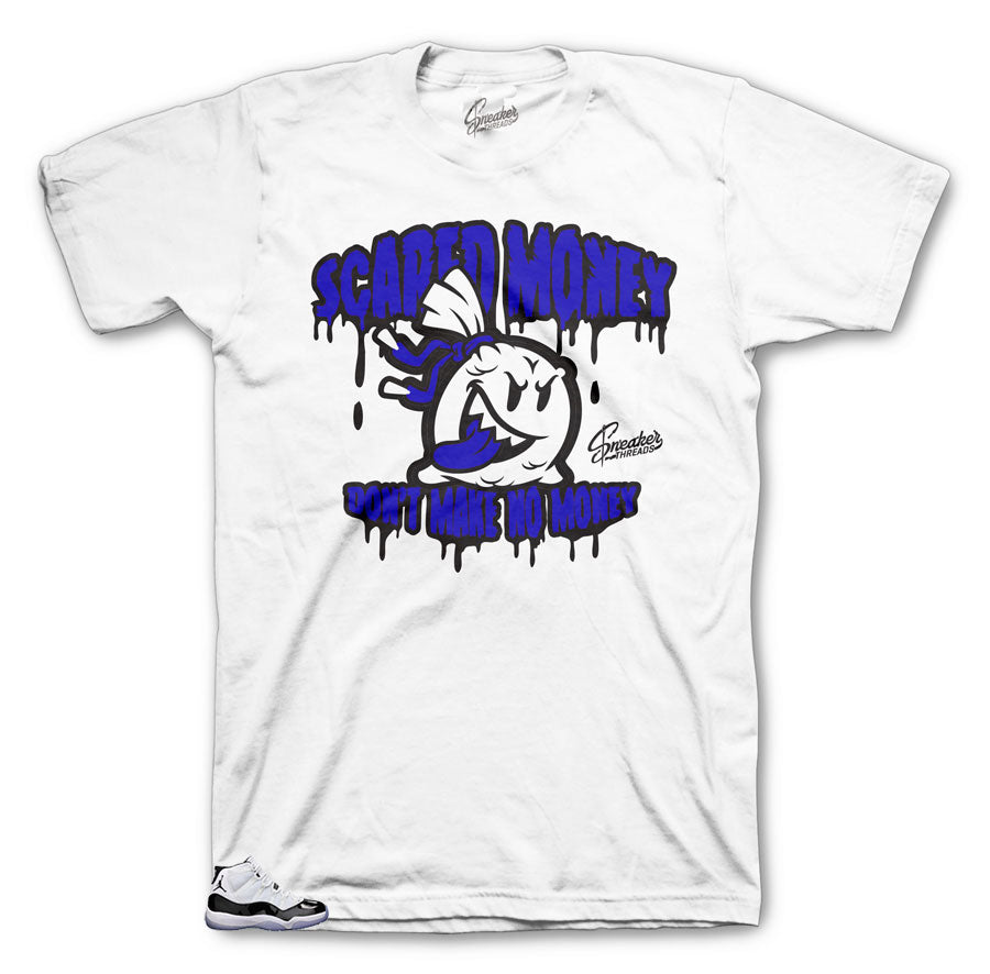 Retro 11 Concord Scared Money  Shirt
