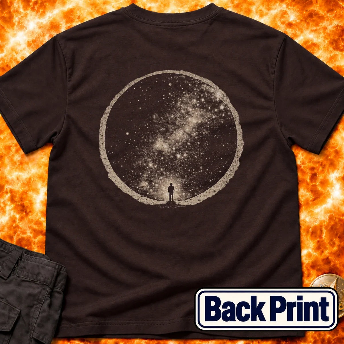Cosmic Perspective Back Print T-Shirt product image 2