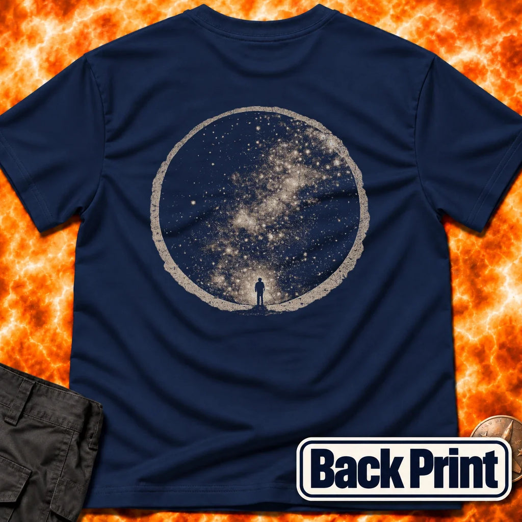 Cosmic Perspective Back Print T-Shirt product image 3