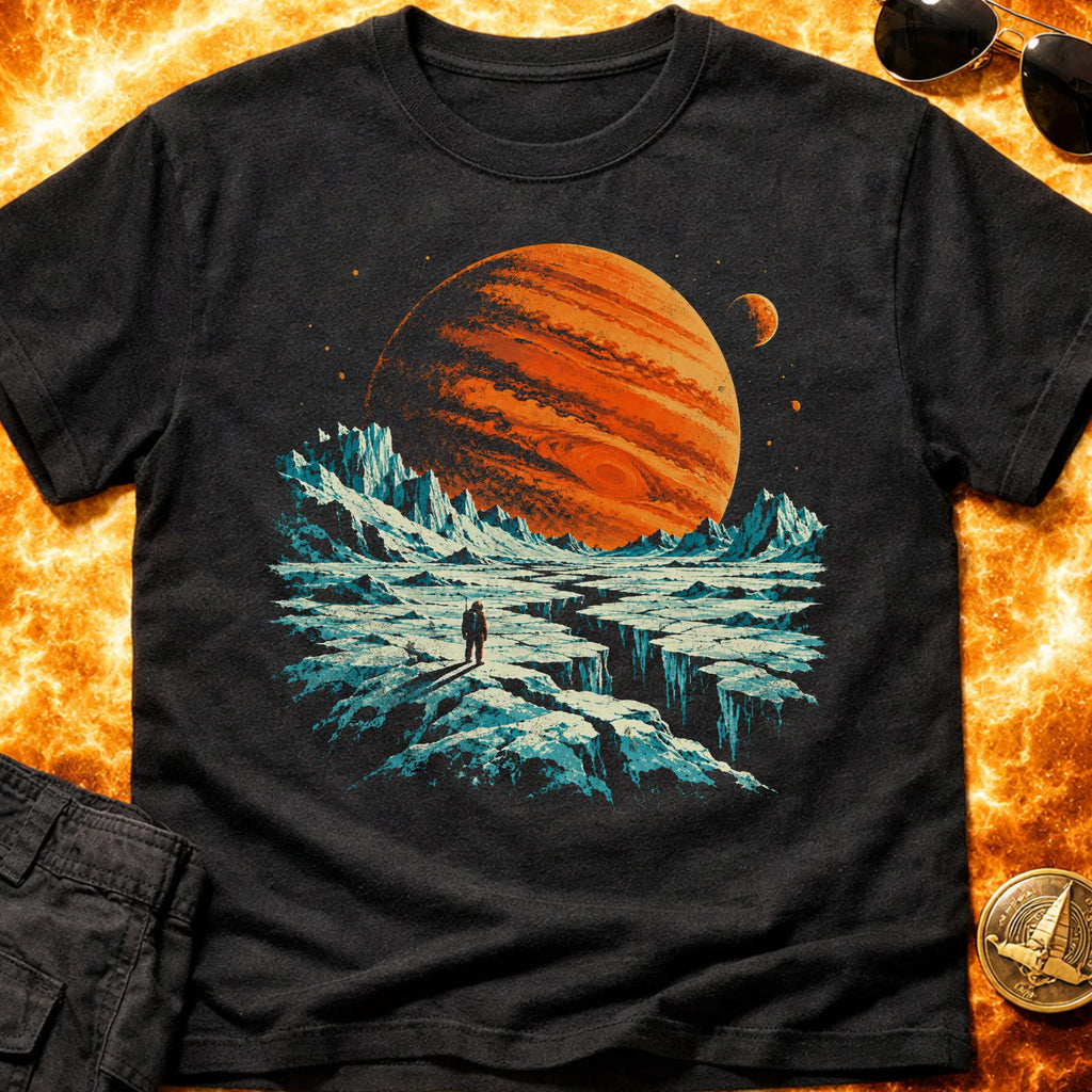 Cracked Moon of Jupiter T-Shirt product image 6