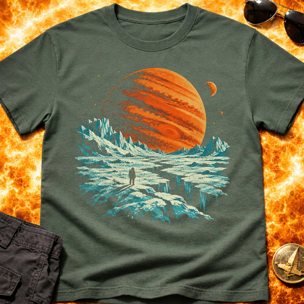 Cracked Moon of Jupiter T-Shirt product image 3