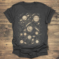Antique Solar System Map Vintage Astronomy product image 1