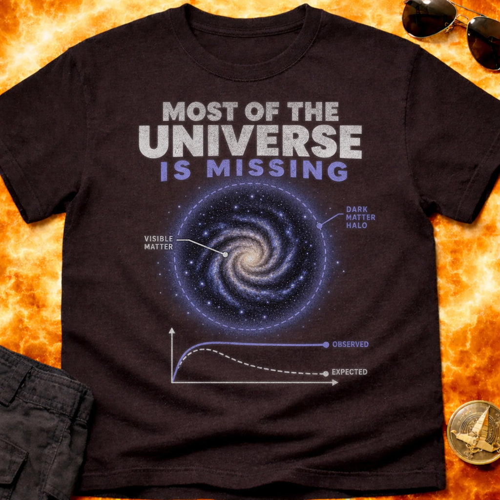 Dark Matter Universe Missing T-Shirt product image 4