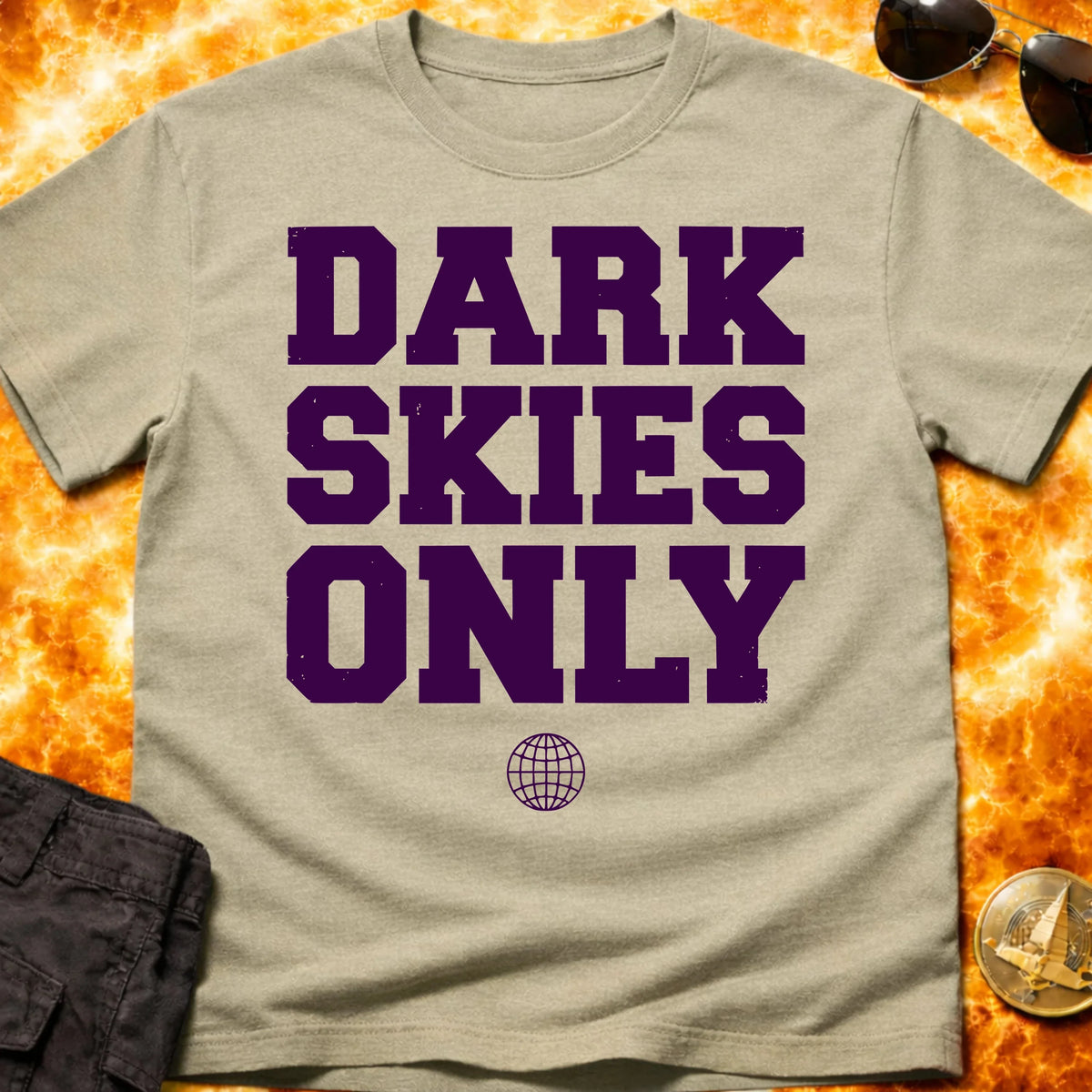 Dark Skies Only T-Shirt product image 6