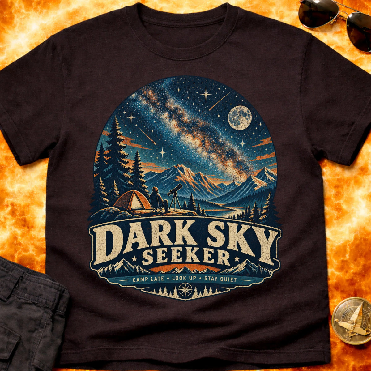 Dark Sky Seeker T-Shirt product image 4