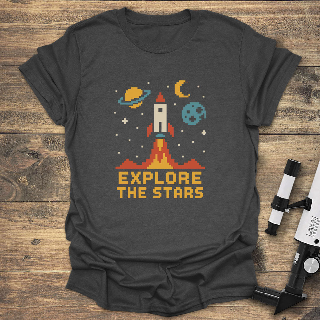 Explore the Stars Pixel Rocket product image 3