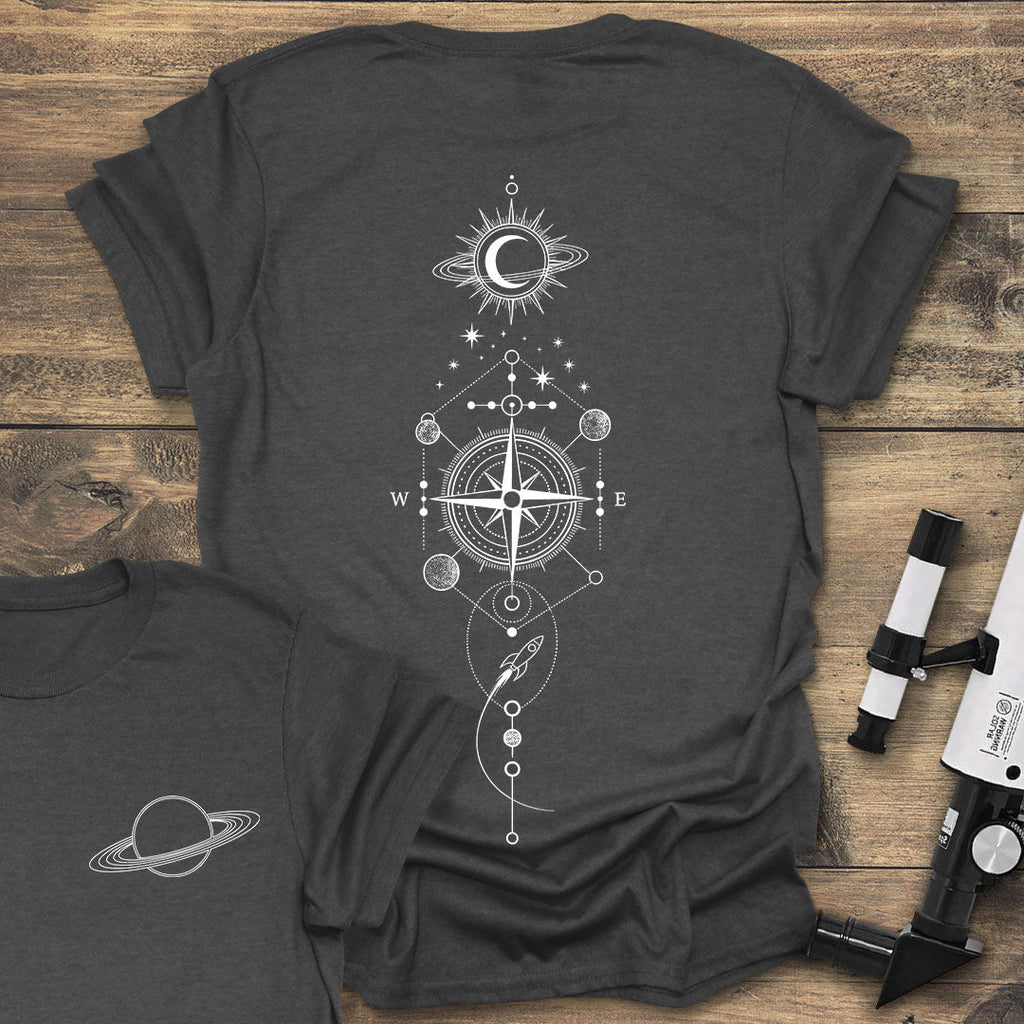 Cosmic Compass Back Print product image 3