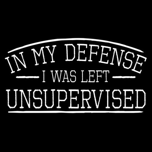 In My Defense I Was Left Unsupervised T-Shirt product image 3