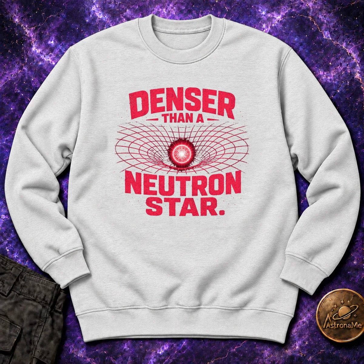 Denser Than a Neutron Star Crewneck Sweatshirt product image 4