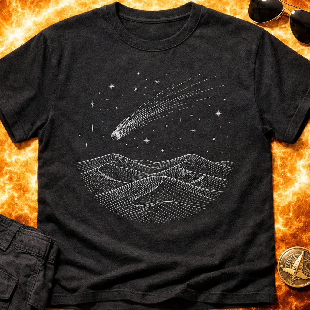 Desert Dunes Comet T-Shirt product image 1