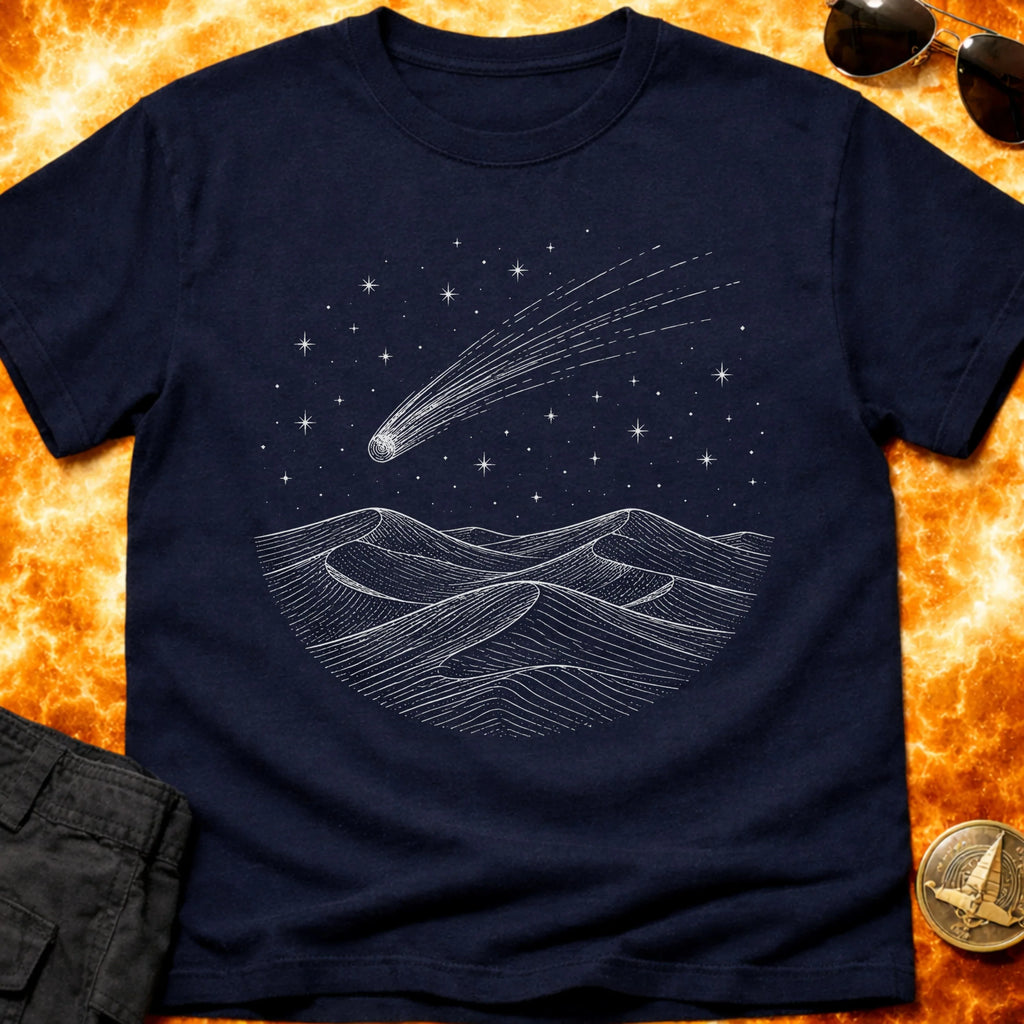 Desert Dunes Comet T-Shirt product image 2