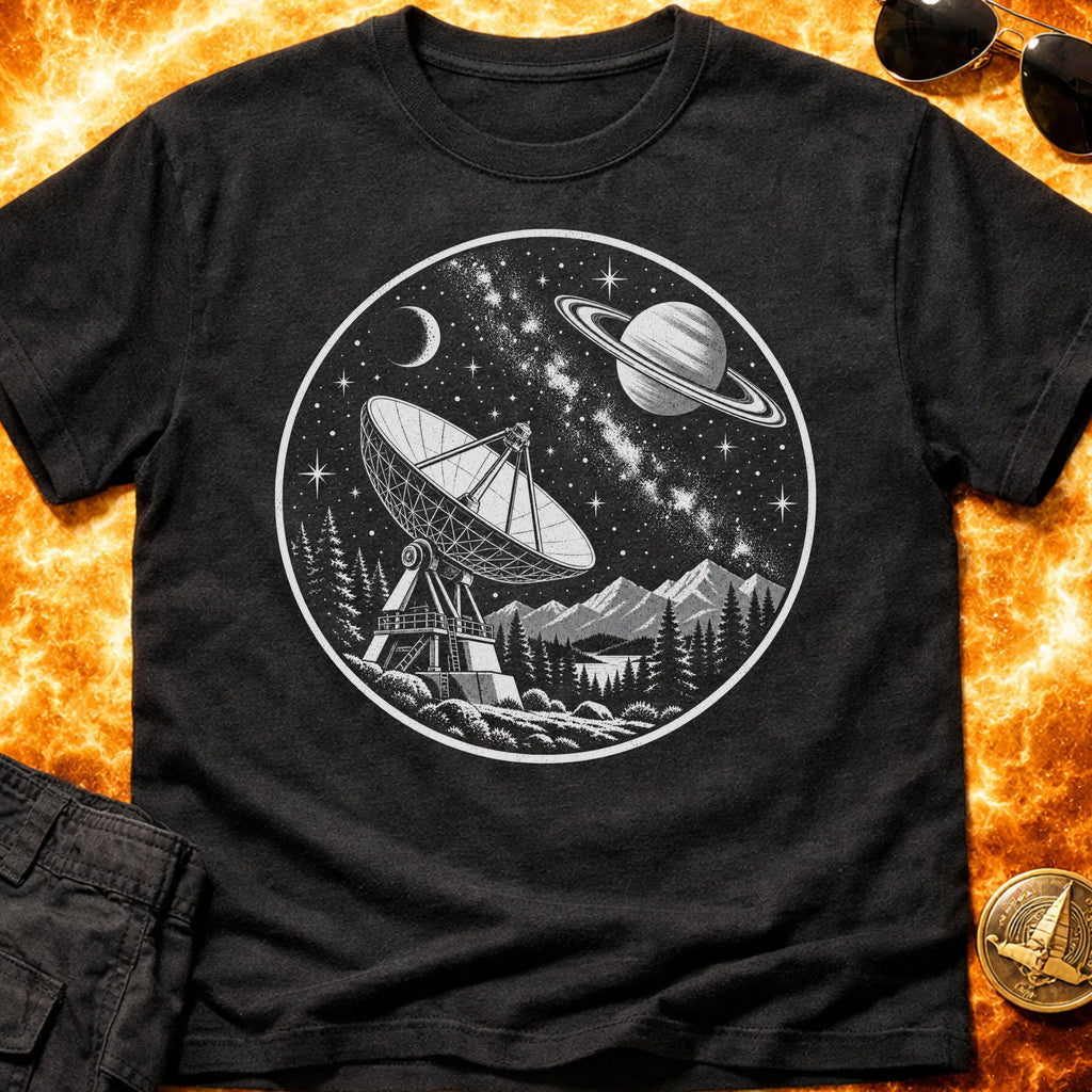 Dish Galaxy T-Shirt product image 3