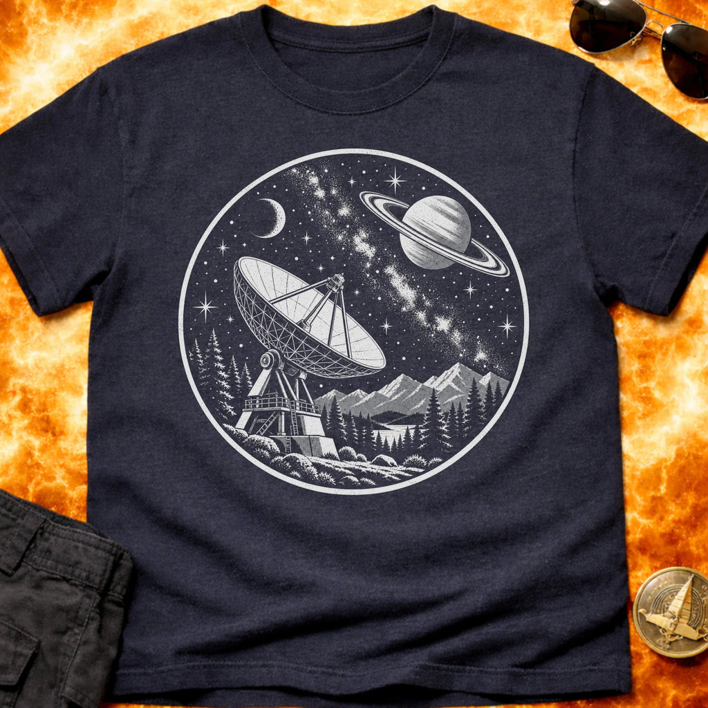 Dish Galaxy T-Shirt product image 5
