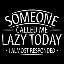 Someone Called Me Lazy Today I Almost Responded T-Shirt product image 2