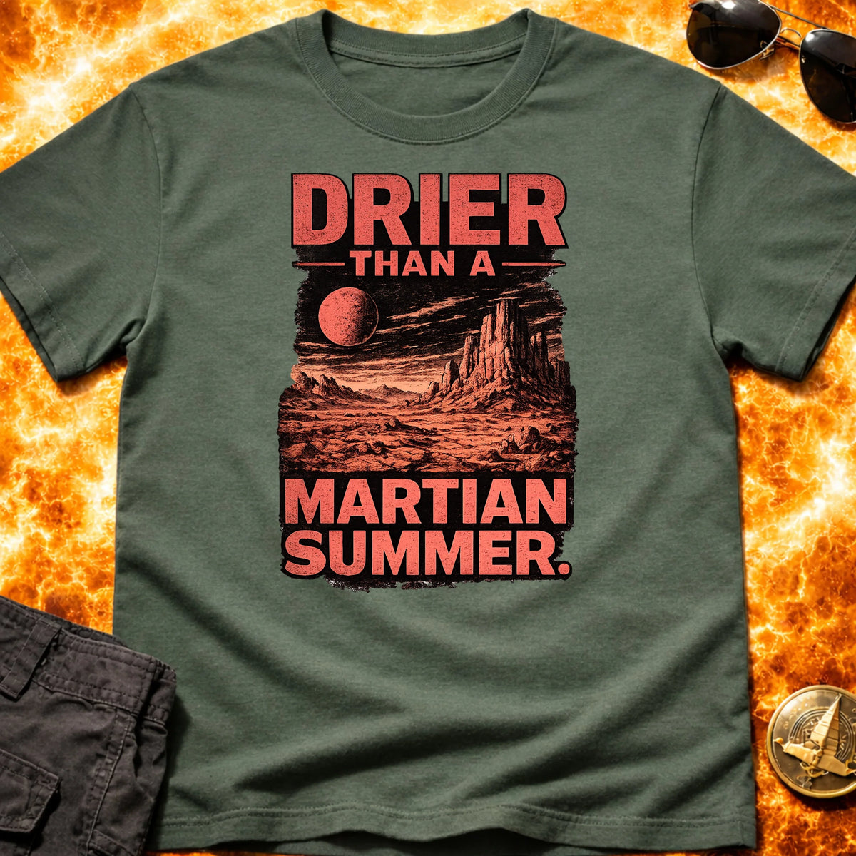 Drier Than A Martian Summer T-Shirt product image 4