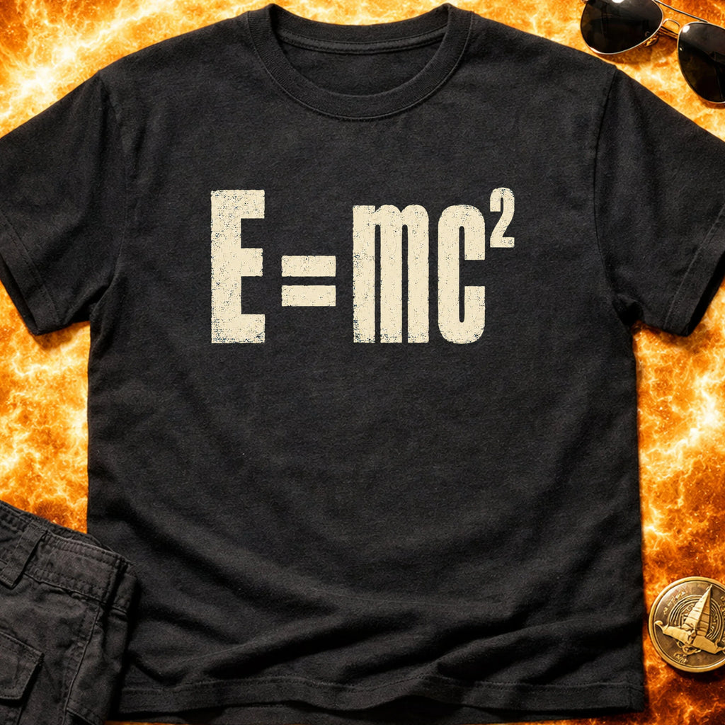 E=Mc2 Bold T- Shirt product image 3
