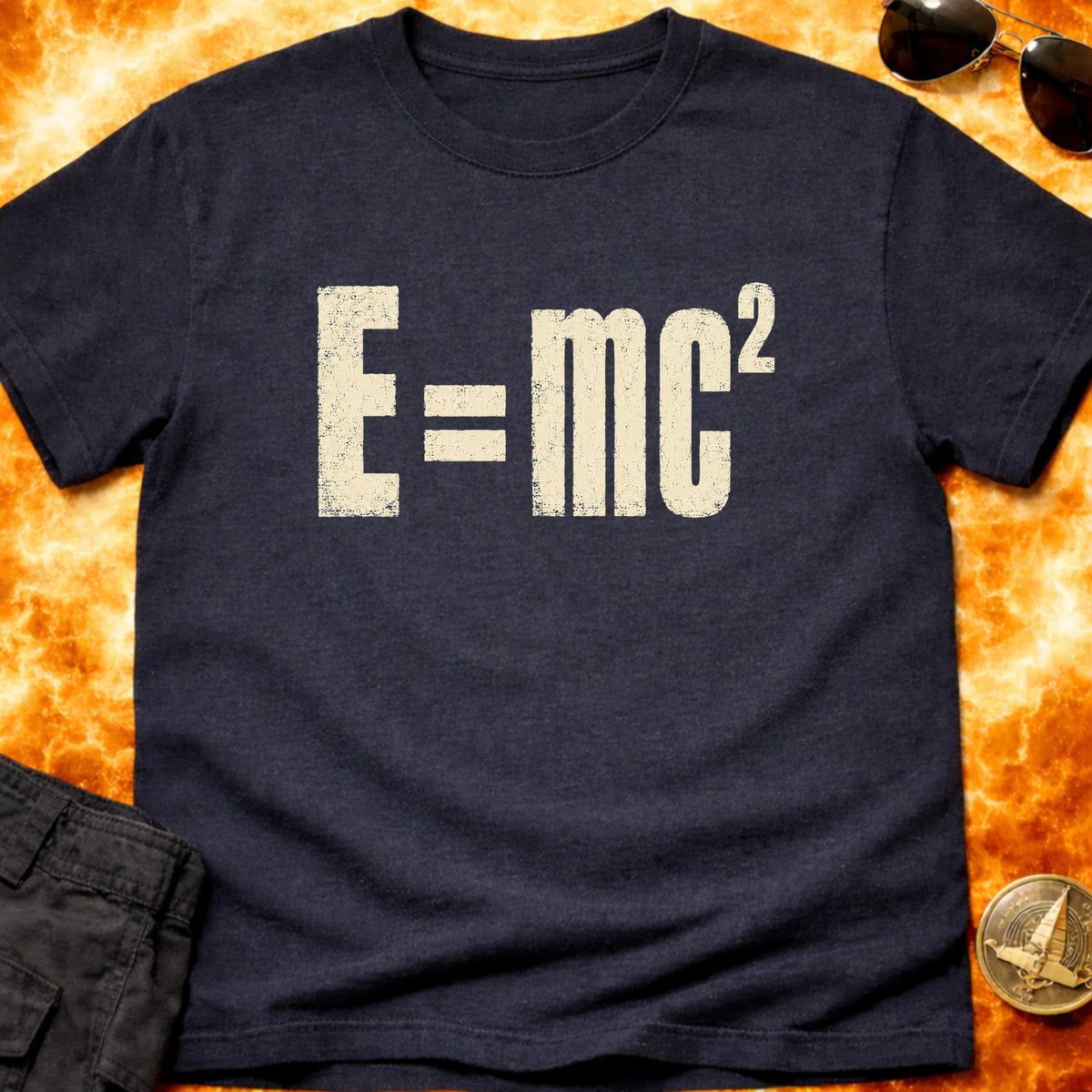 E=Mc2 Bold T- Shirt product image 4