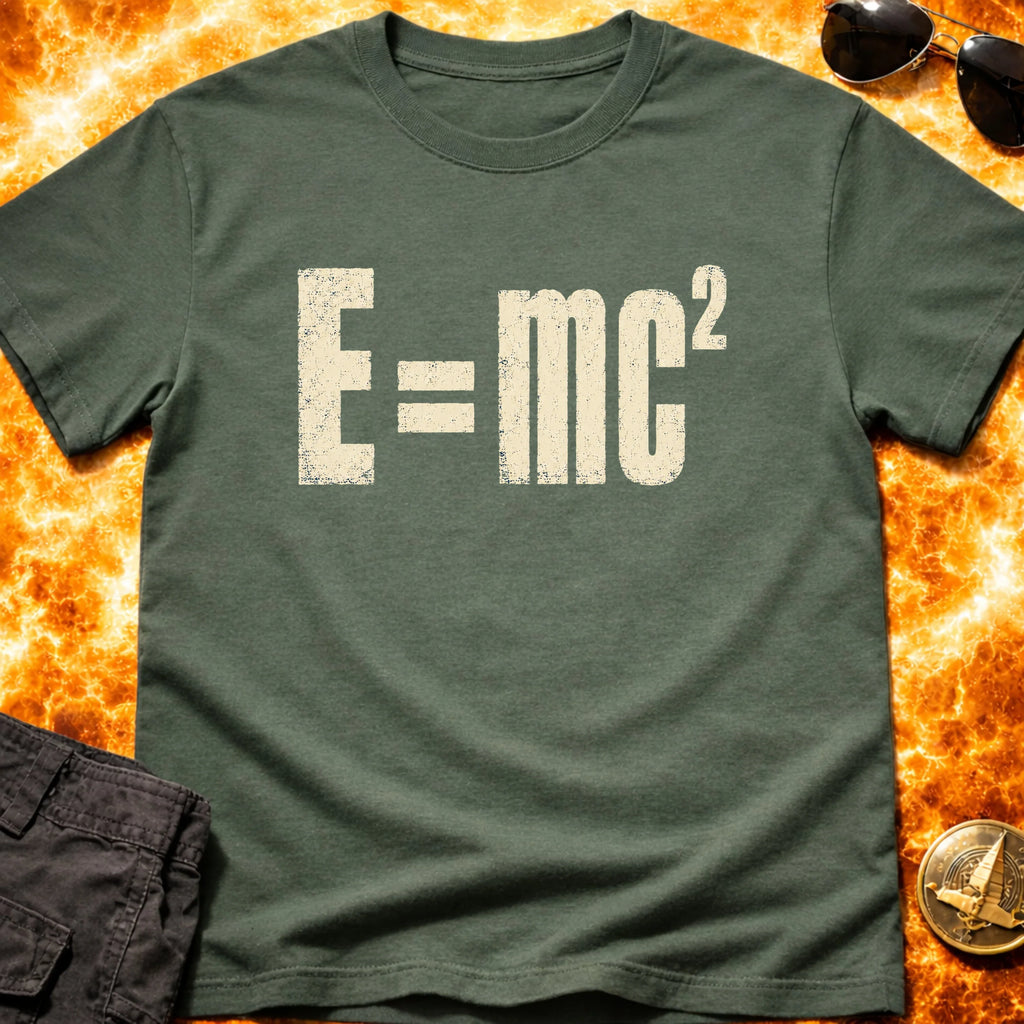 E=Mc2 Bold T- Shirt product image 1