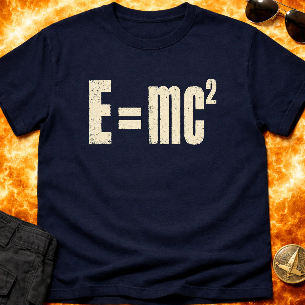 E=Mc2 Bold T- Shirt product image 2