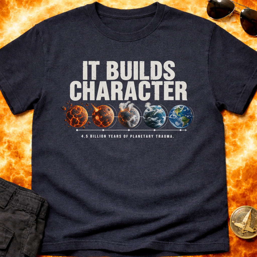 Earth Builds Character T-Shirt product image 4