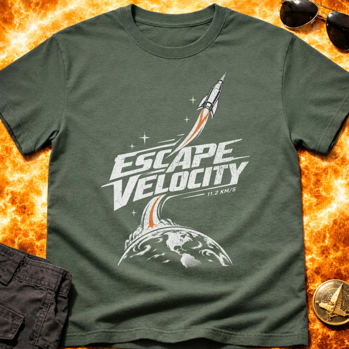 Earth Escape Velocity T-Shirt product image 1