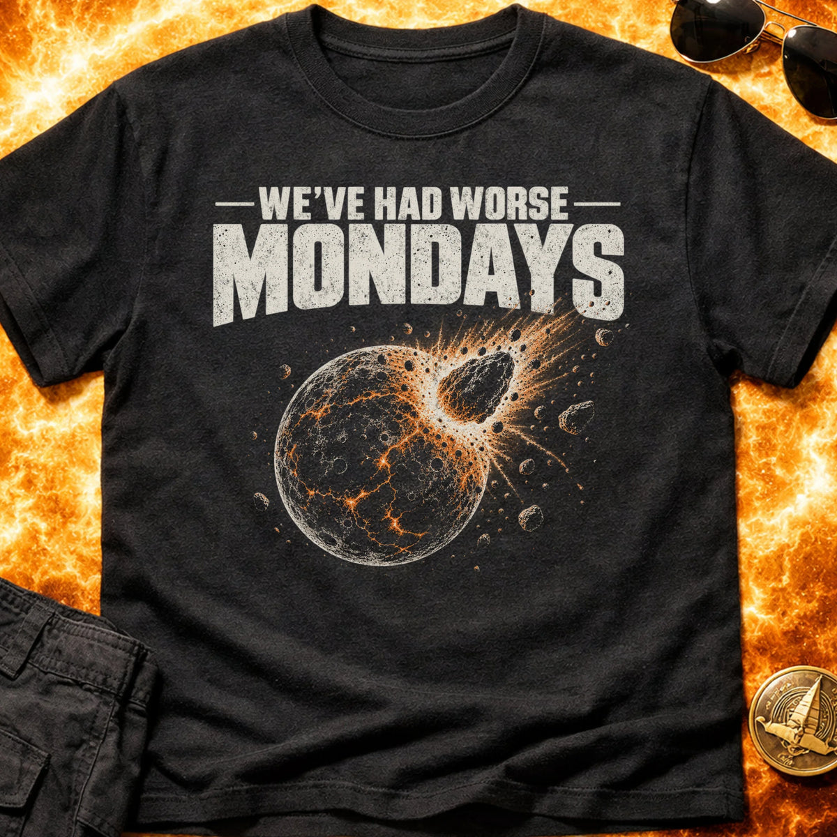 Earth Had Worse Mondays T-Shirt product image 3