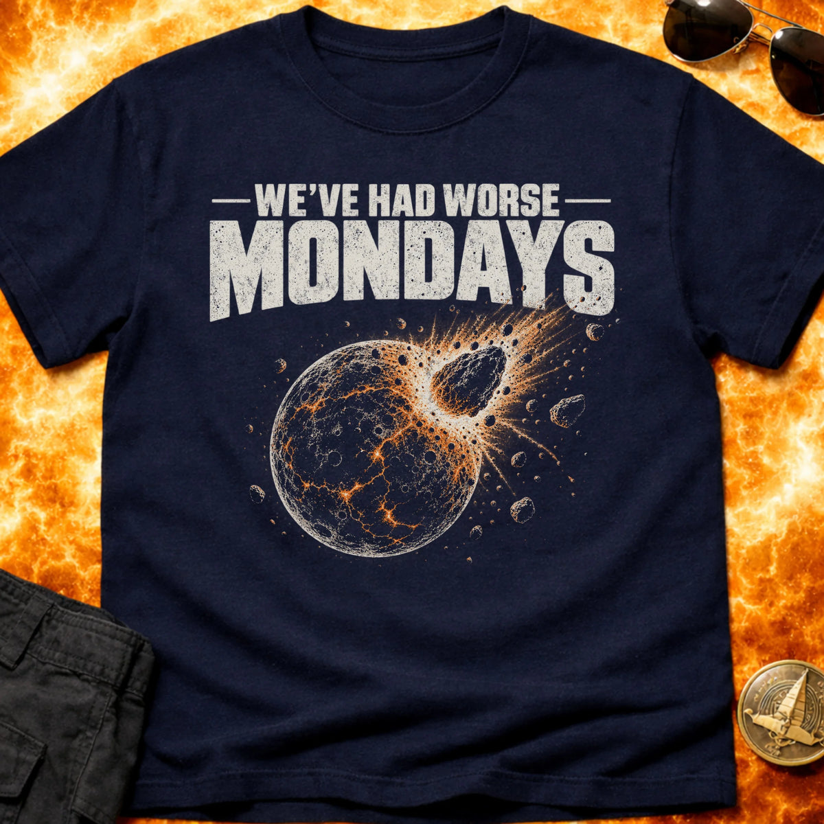 Earth Had Worse Mondays T-Shirt product image 2