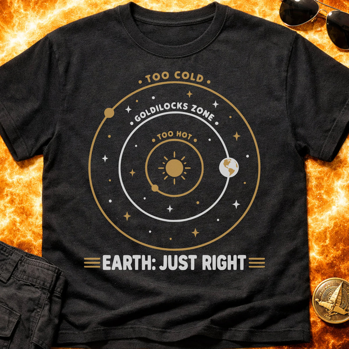 Earth Just Right T-Shirt product image 5