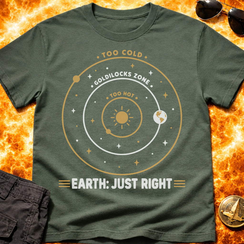 Earth Just Right T-Shirt product image 3