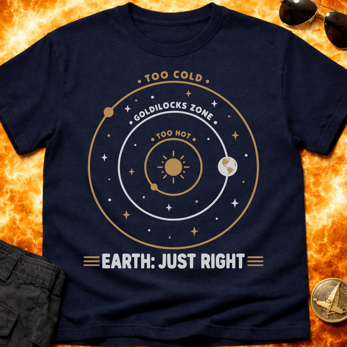 Earth Just Right T-Shirt product image 1
