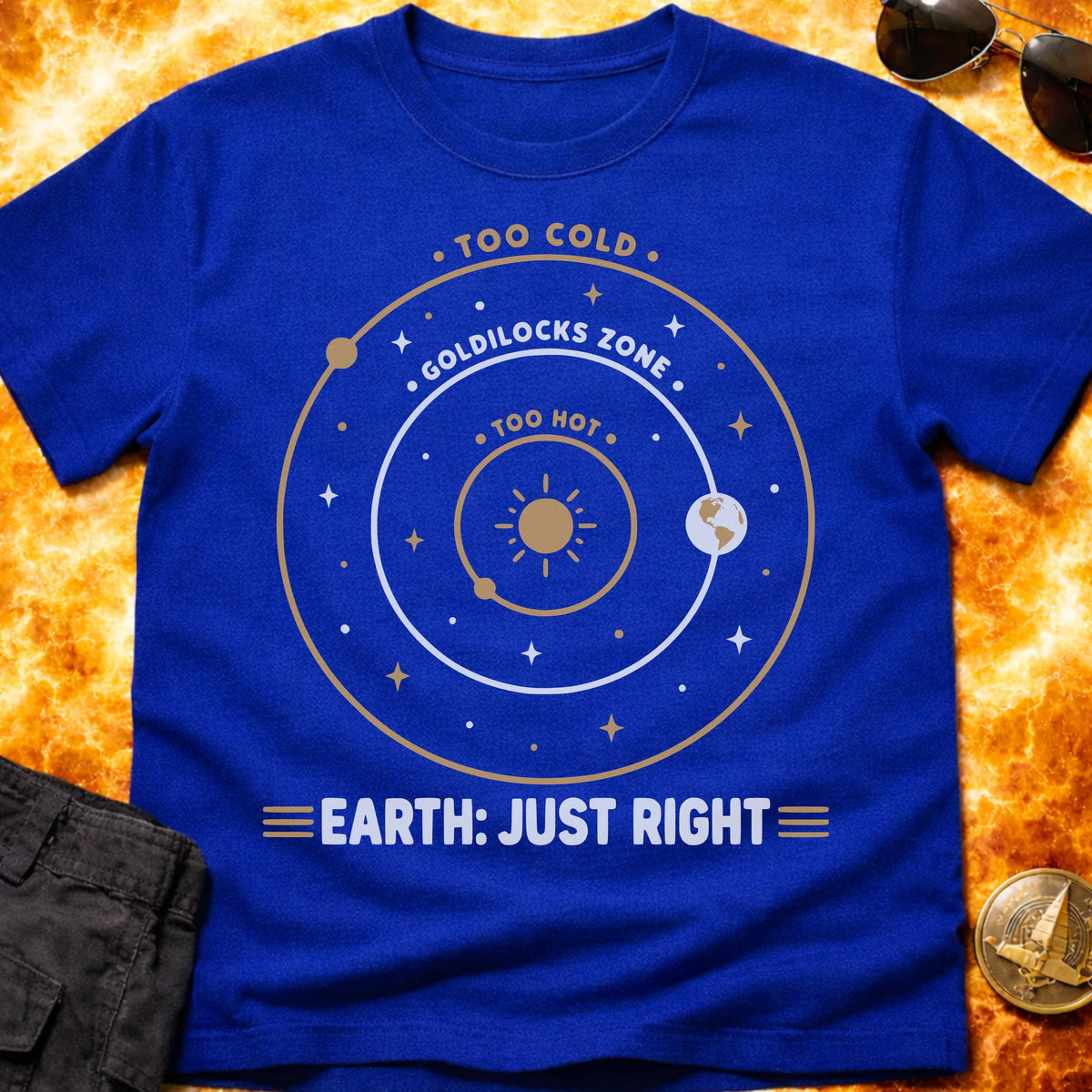 Earth Just Right T-Shirt product image 2
