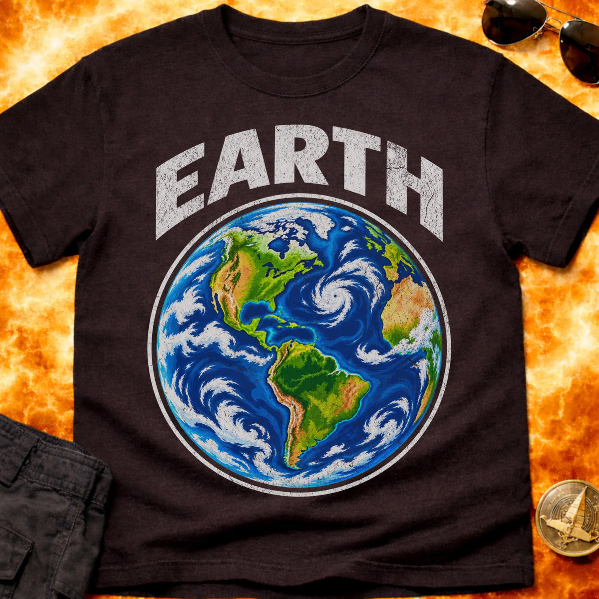 Earth Large T-Shirt product image 4