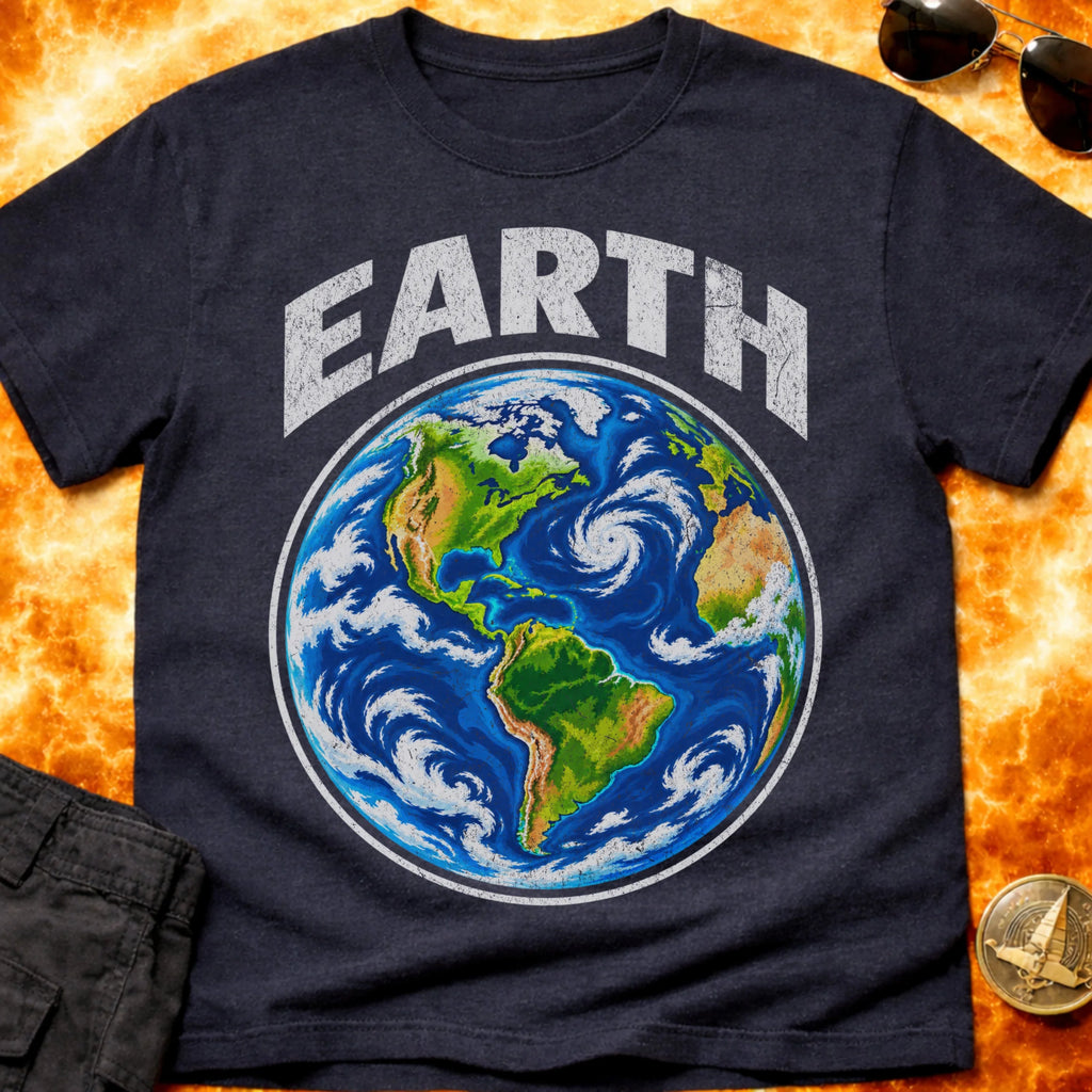 Earth Large T-Shirt product image 5