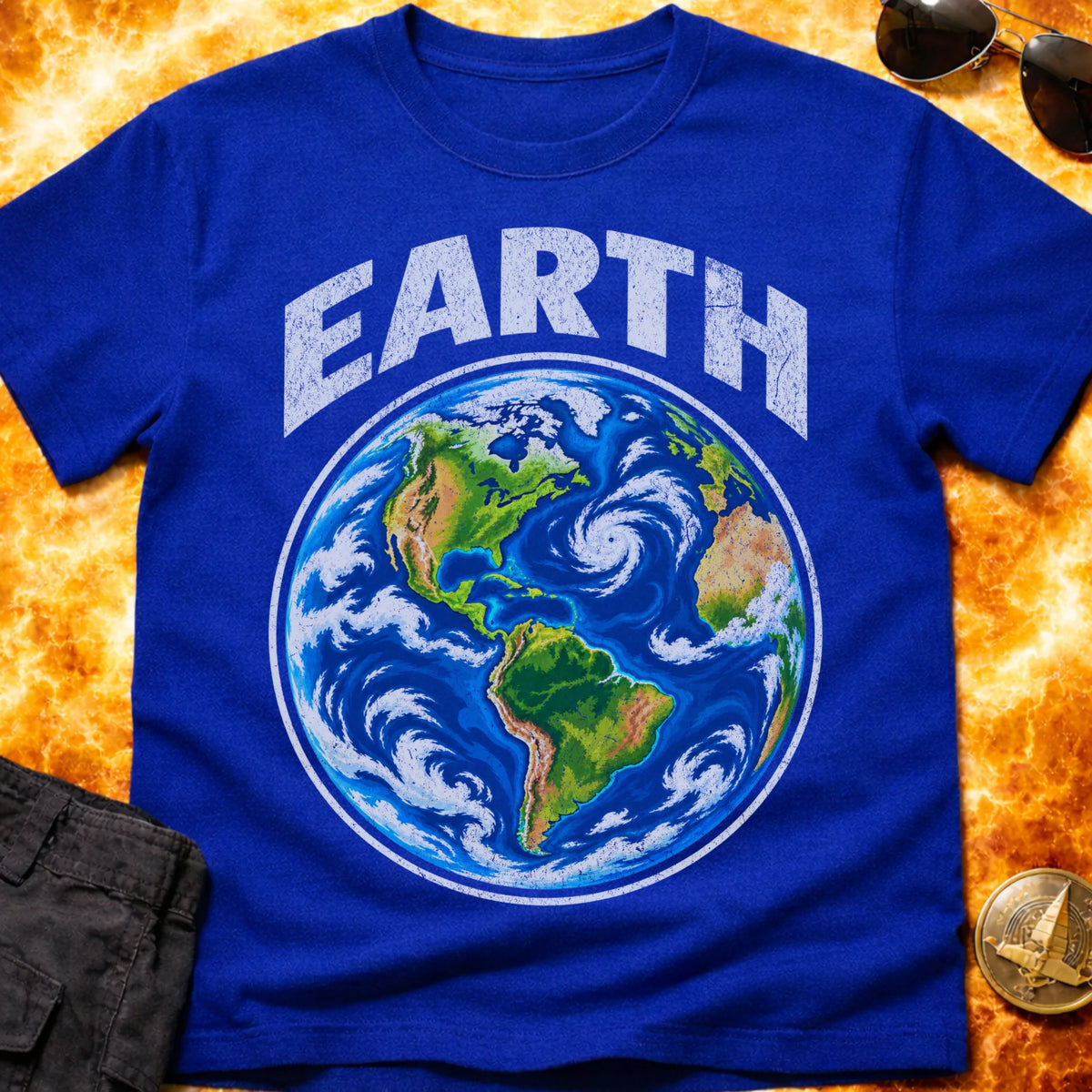 Earth Large T-Shirt product image 6