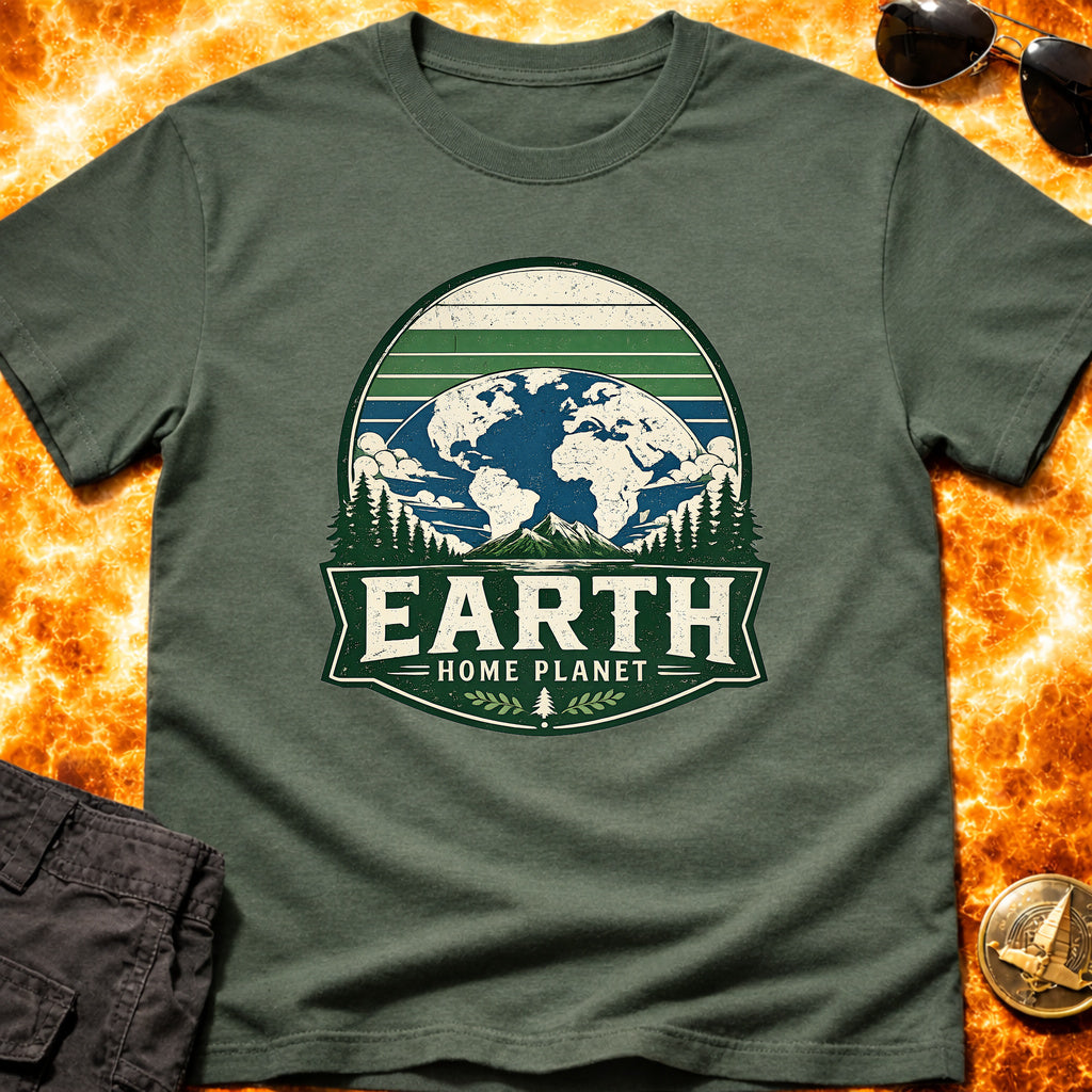 Earth Home Planet T-Shirt product image 1