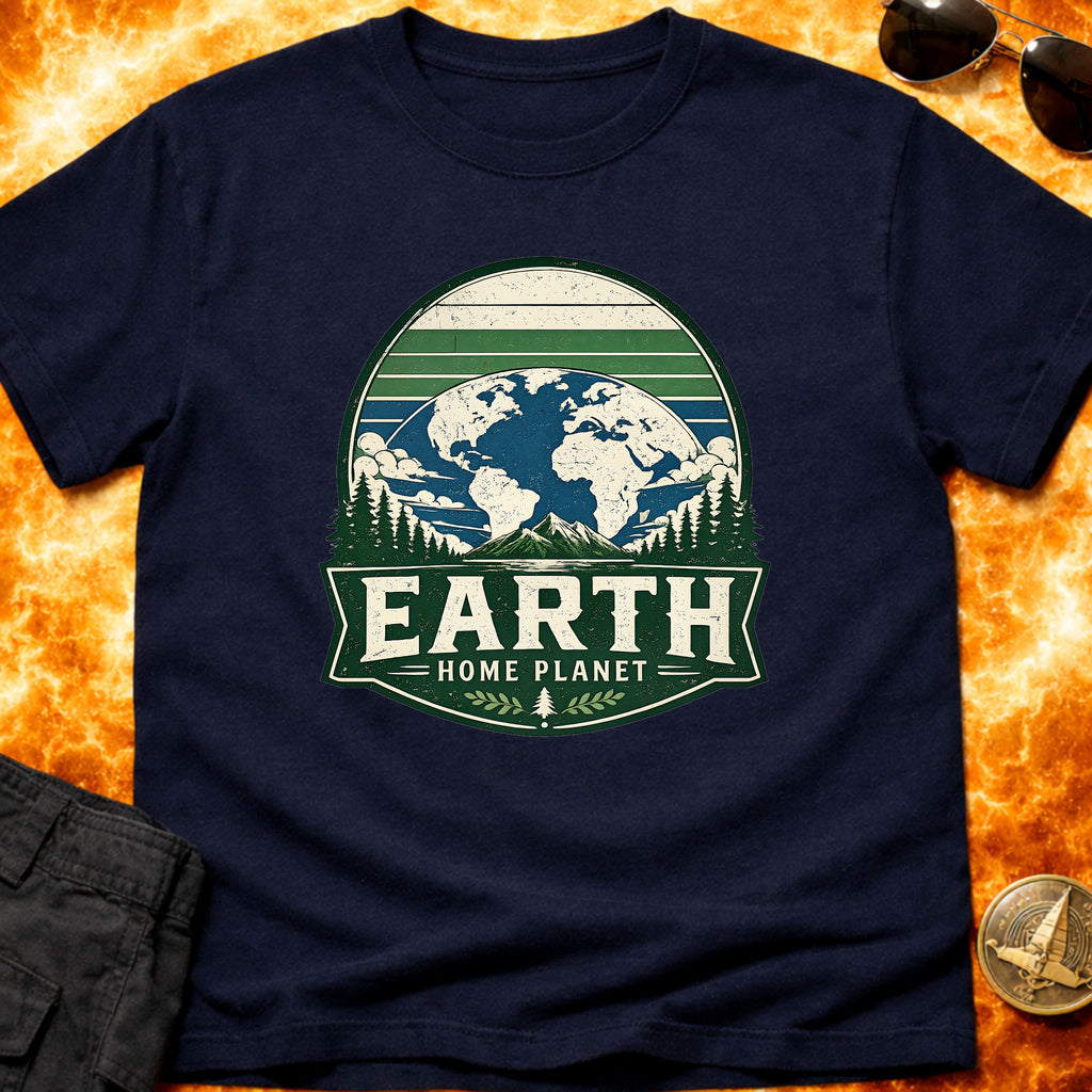 Earth Home Planet T-Shirt product image 2