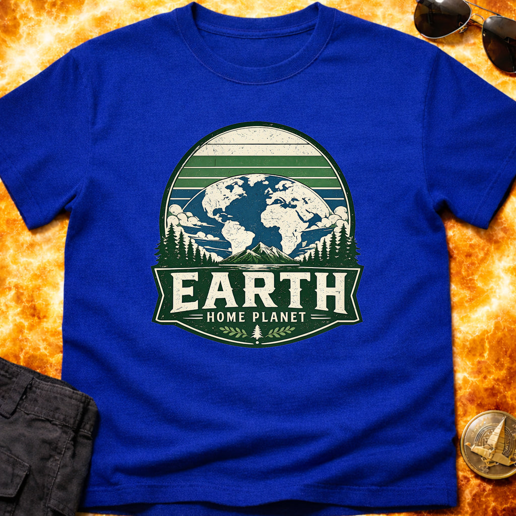 Earth Home Planet T-Shirt product image 3