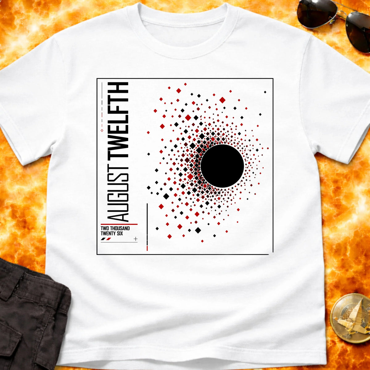 Eclipse 2026 August Twelfth T-Shirt product image 1