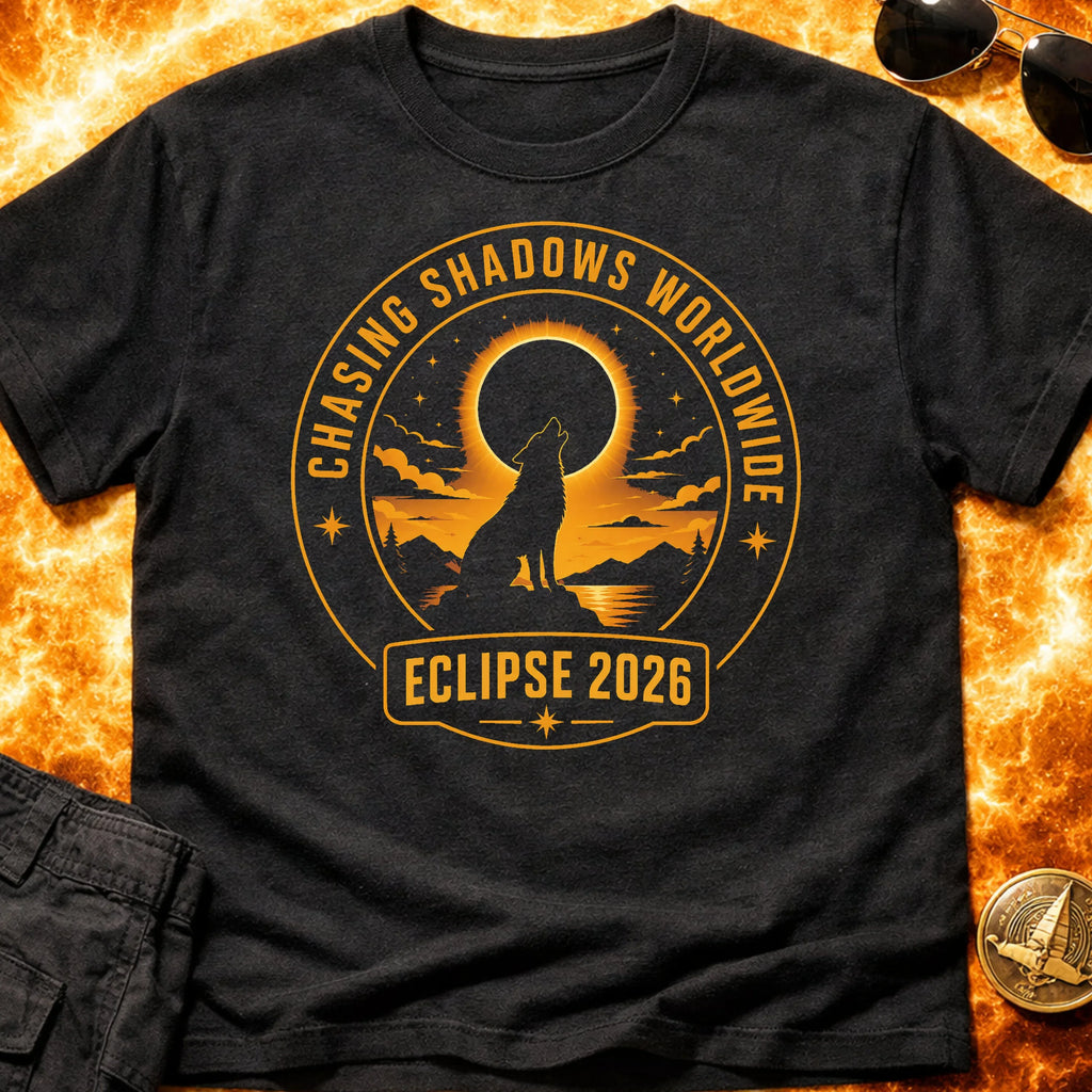 Eclipse 2026 Chasing Shadows T-Shirt product image 3