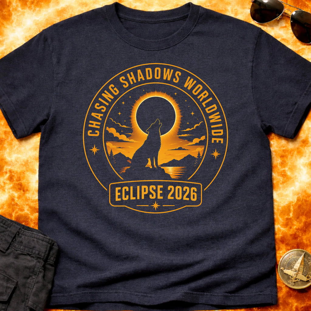 Eclipse 2026 Chasing Shadows T-Shirt product image 4