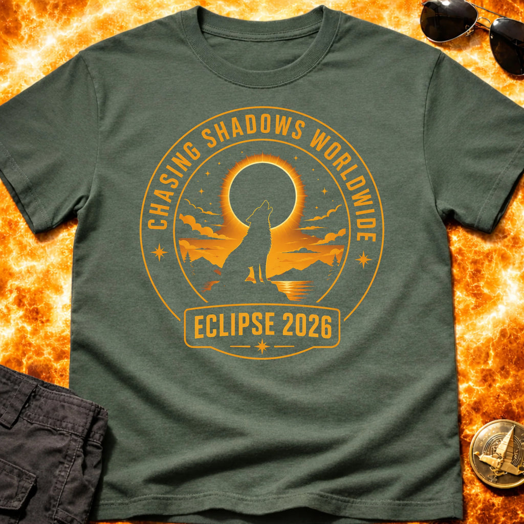 Eclipse 2026 Chasing Shadows T-Shirt product image 1