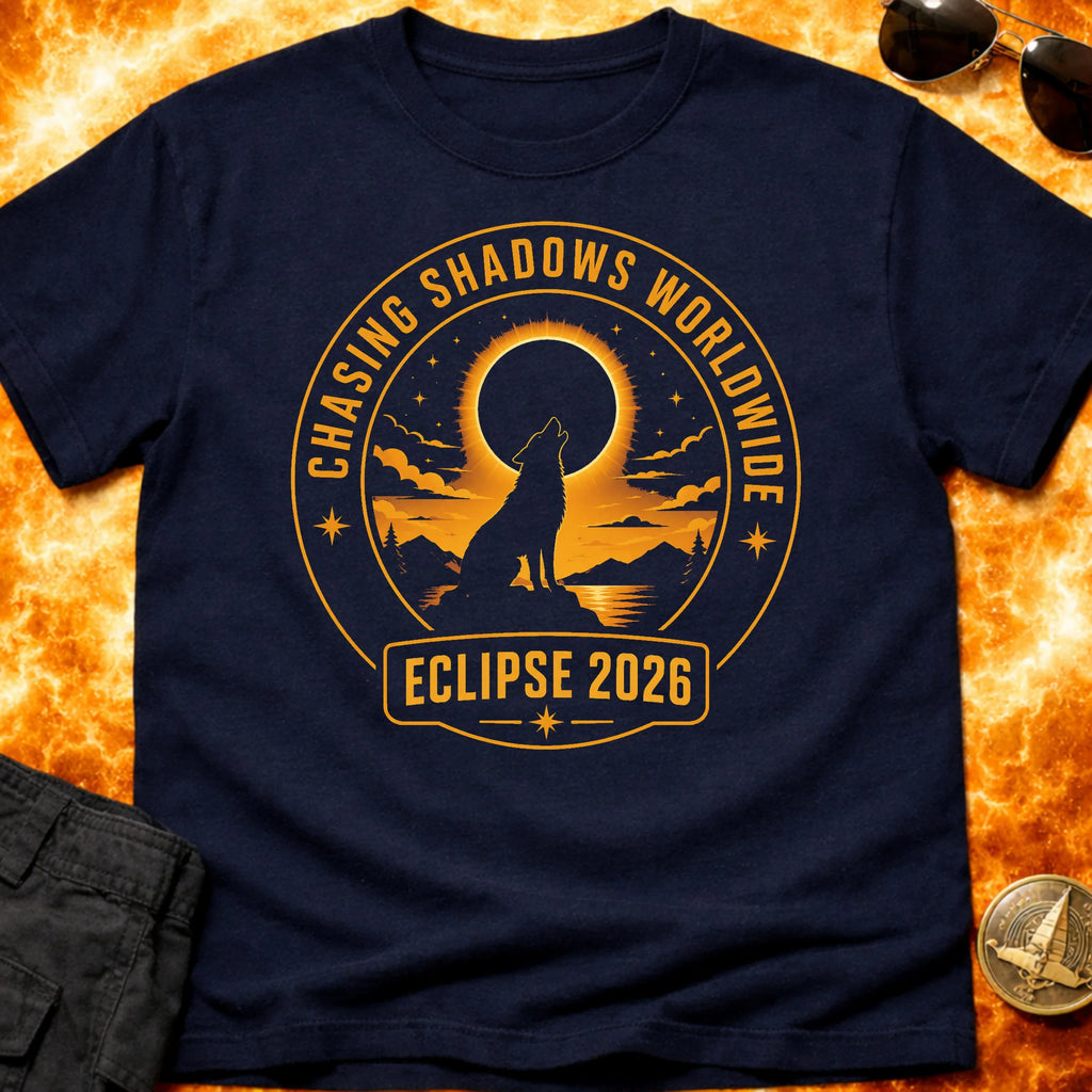 Eclipse 2026 Chasing Shadows T-Shirt product image 2