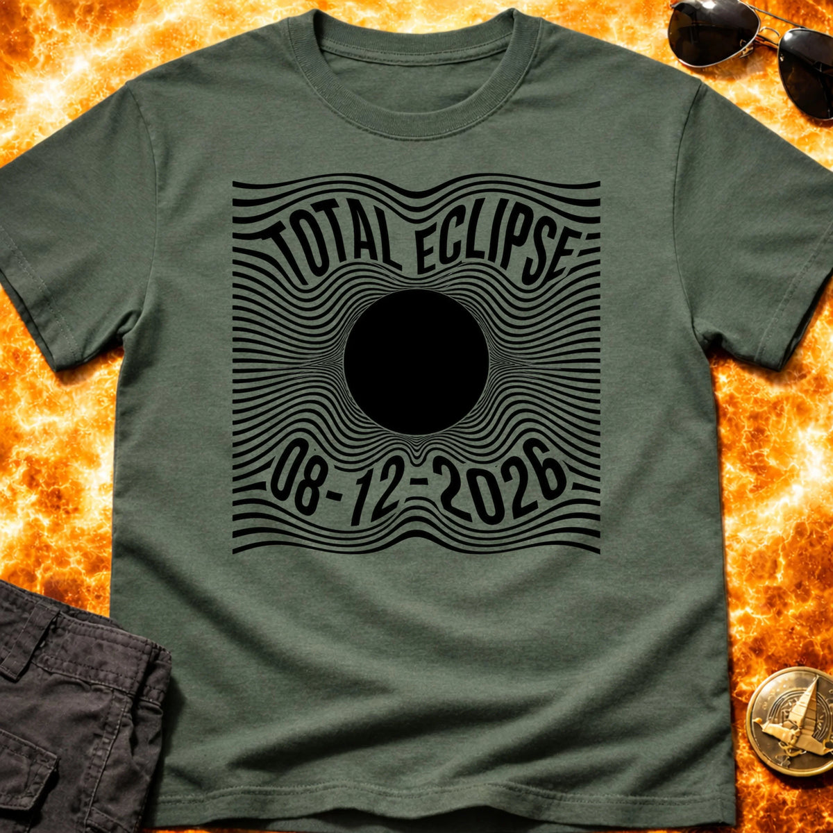 Eclipse 2026 Illusion T-Shirt product image 4