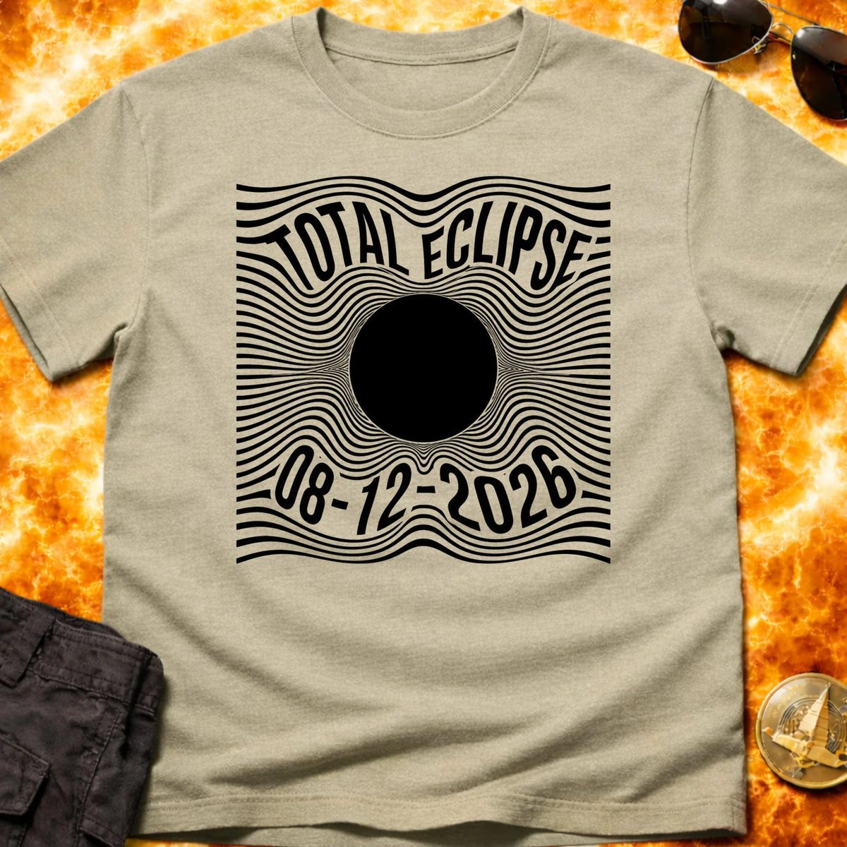 Eclipse 2026 Illusion T-Shirt product image 6