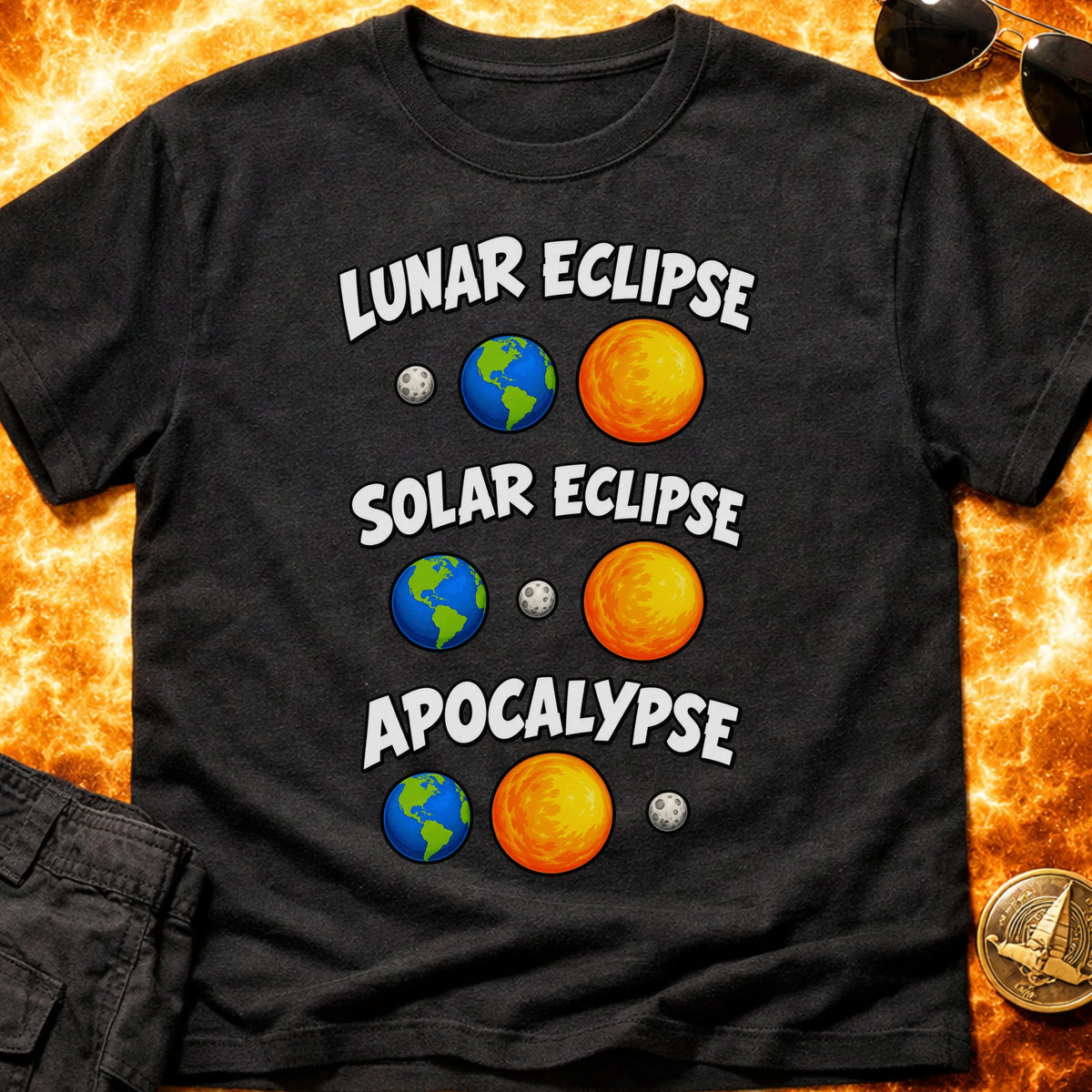 Eclipse Apocalypse T-Shirt product image 3