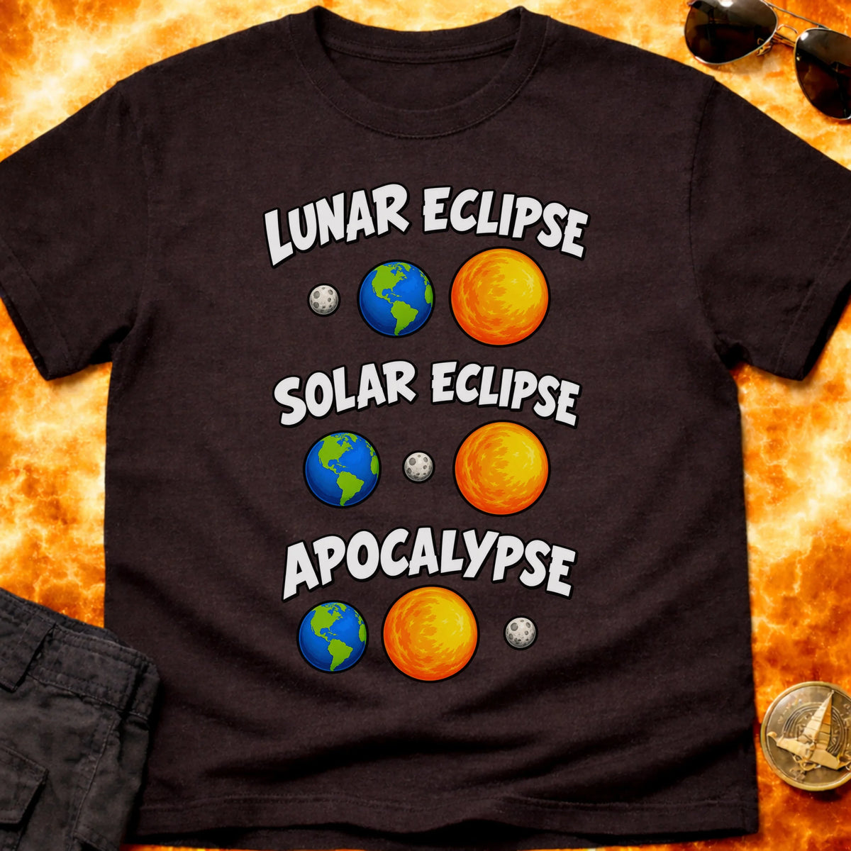 Eclipse Apocalypse T-Shirt product image 4