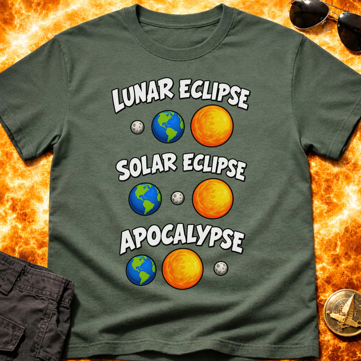Eclipse Apocalypse T-Shirt product image 6