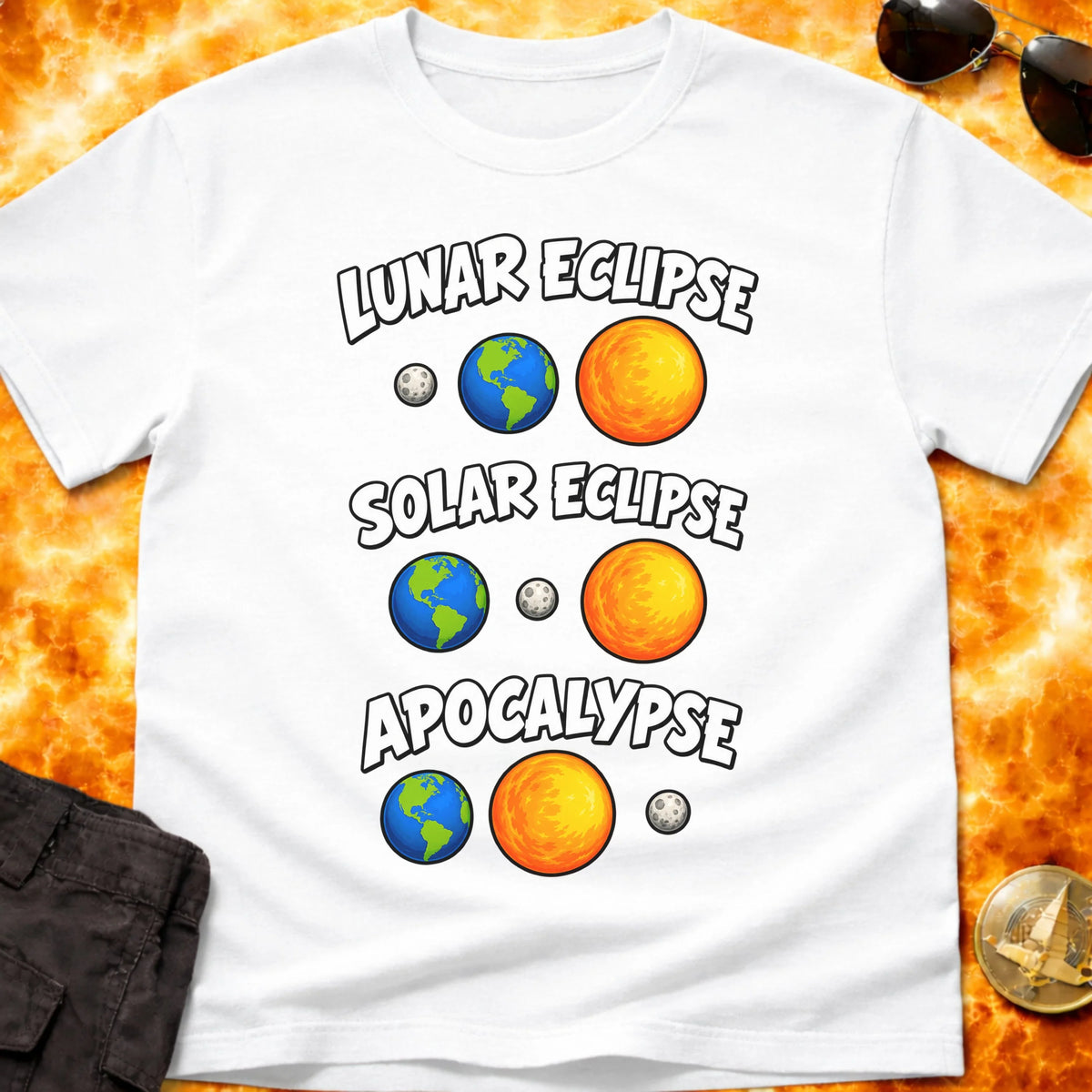 Eclipse Apocalypse T-Shirt product image 7