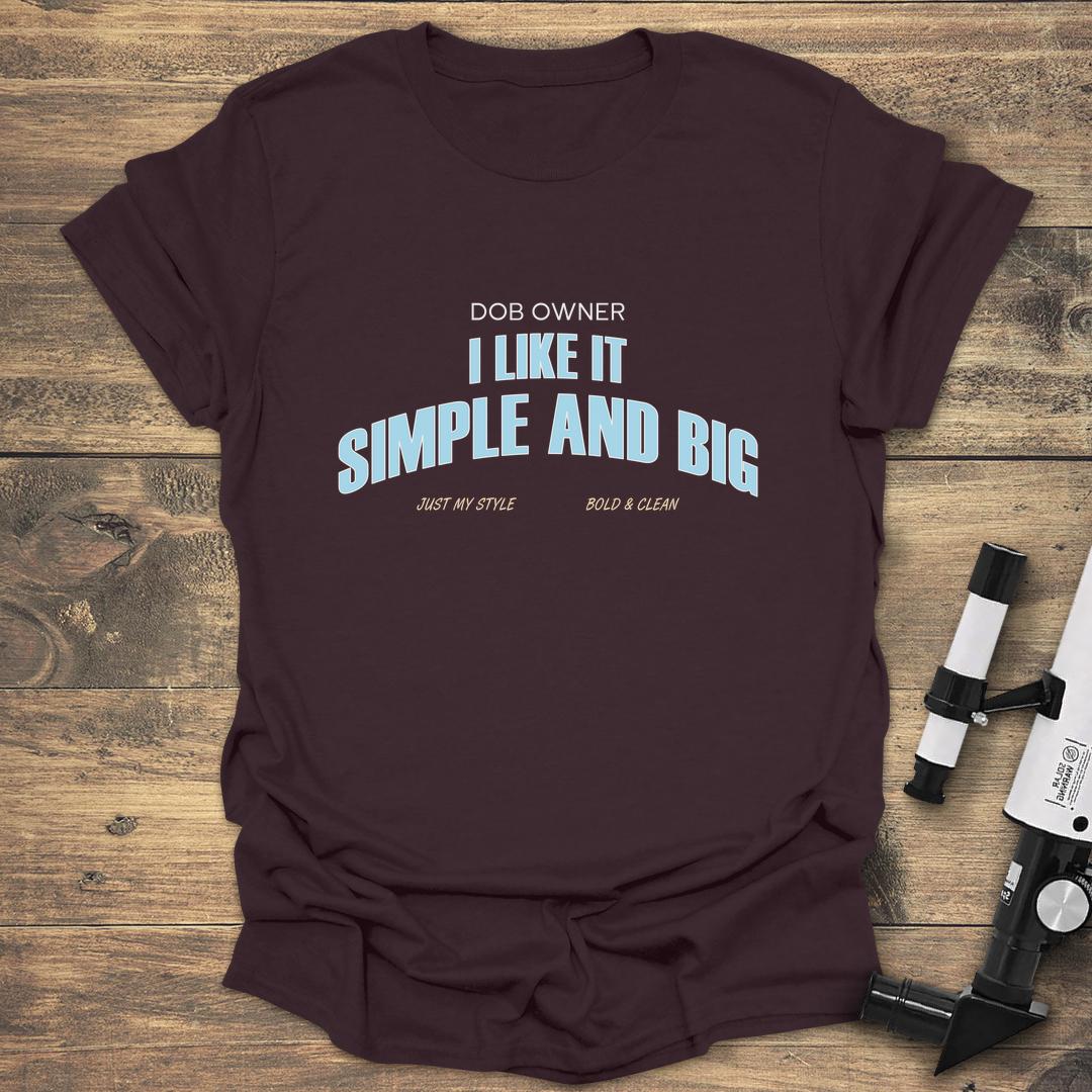 Dob Owner I Like It Simple And Big product image 2